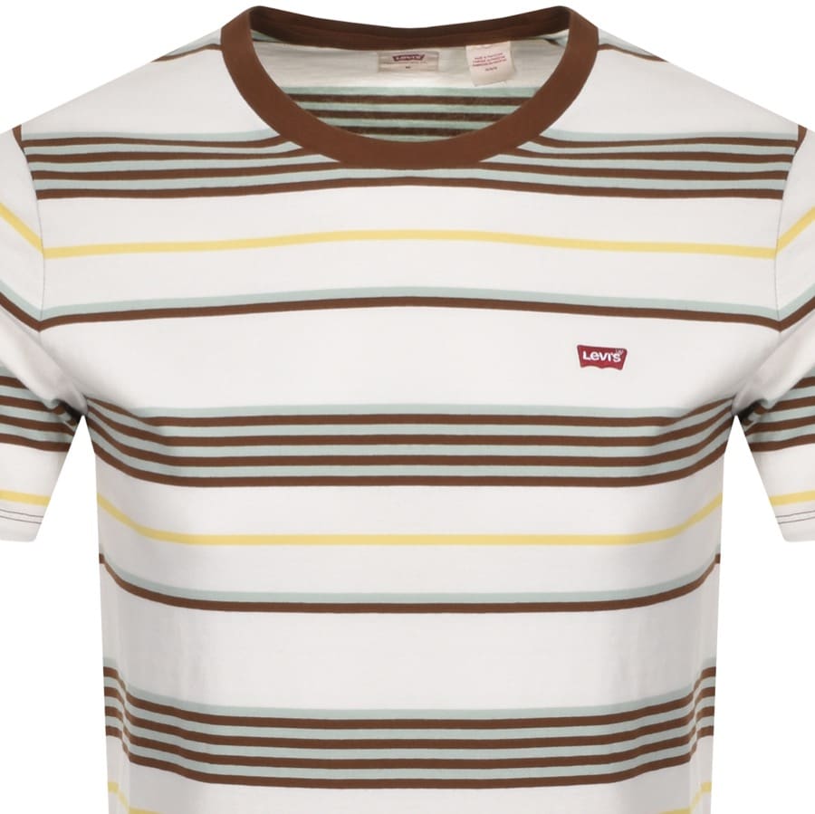 Alternative Image for ProductLevis Original Crew Neck Logo T Shirt White2